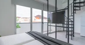 Tusity One Self Check-in Apartments - Vue de la chambre