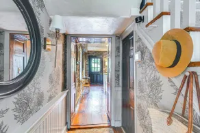 Steps to Delaware Canal: Enchanting Stone Cottage! - Interior