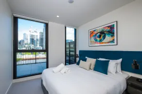 The Marker Apartments Melbourne - Chambre