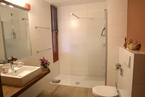 EcoHotel L’Aubier - Badezimmer