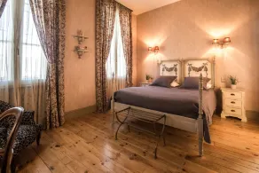 Demeure Saint Louis Historic manor, City 700m, free parking,A C,Clim,WIFI, city view, Garden - Room