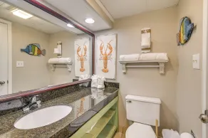 Oceanfront Balcony: Resort Condo in Myrtle Beach - Interiør
