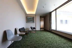 Miyahama Grand Hotel - Coin salon dans le hall