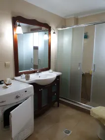 Triopetra Luxury Villas Fournou Lago up to 12 guests - Salle de bain