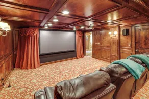 Theater, Gym, Hot Tub: Versailles 'heritage Lodge' - Interiør