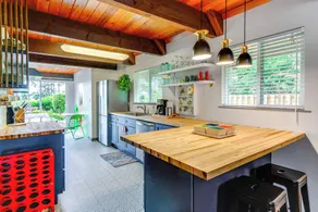 Coastal Cabin w/ Puget Sound & Rainier Views! - Interior