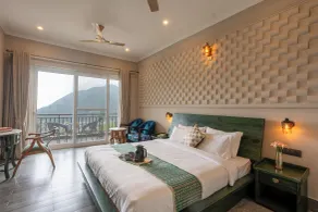 Yecha House - Mountain & Lake View Retreat, Bhimtal - Chambre