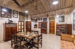 Growpure Luxury Farm Resort with Natural Water Pool - The Kushalgarh Estate - Ristorante