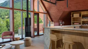 Domaine Carrel & Senger - Siddeområde i lobbyen
