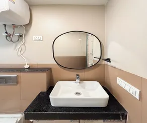 Housr 1 BHK Apartment Sector 42 Gurgaon - Badeværelse