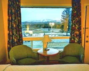 Motel Tremblant - Vue de la chambre