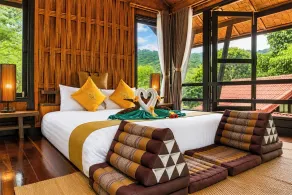 Alama Sea Village Resort and Pool Villa - Ausblick vom Zimmer