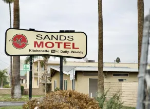 Sands Motel by Ontario Airport & Toyota Arena - Façade de l’hébergement