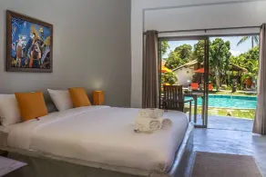 Secret Garden Beach Resort - Utsikt fra rommet