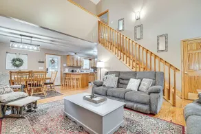 Spacious Home in Helen w/ Porch & Balcony! - Interior