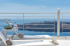 Nefeles Luxury Suites - Vue de la chambre
