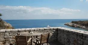 Lalloudes Hotel Mani - Vue de la chambre