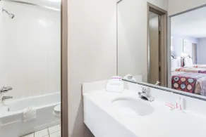 Super 8 by Wyndham Greensboro - Badeværelse