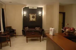Epavlis Meteora Suites Hotel - Coin salon dans le hall