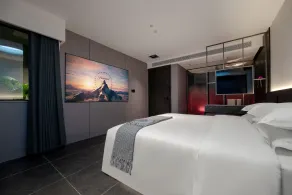ENJI S Shancheng Designer Hotel - Ausblick vom Zimmer