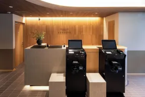 Hotel KAN-RAKU Premier Utsunomiya Station - Rezeption