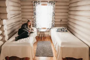 Revontuli Resort Cottages - Chambre