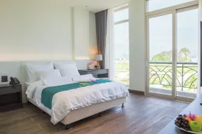 Ao Tien Harbour Boutique Hotel - Vue de la chambre