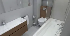 Hôtel Santa Maria Saint Florent - Salle de bain