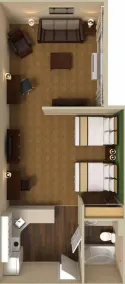 Extended Stay America Suites - Wilmington - New Centre Drive - Chambre