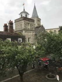 The Kings Head Hotel - Ausblick vom Zimmer