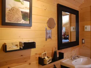 Domaine le Bostonnais - Le Village en Bois Rond - Baño