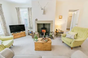 St John's Cottage - Living area