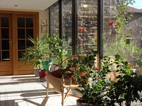 AUX 3 SAPINS Maison d hotes - Recepción