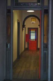 Haus Accommodation - note - Valid passport required to check-in - Interior entrance