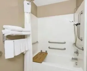 Microtel Inn & Suites by Wyndham Hazelton/Bruceton Mills - Salle de bain
