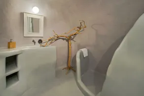 Ammos Oia Mansion - Baño