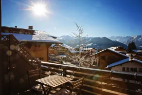 Hotel Bristol Verbier - Utsikt från rummet