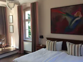 Herrenhaus Röddelin mit privater Badestelle - Værelse