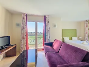 Terres de France - Domaine du Val d'Amboise - Studio 2 persons - Doppelbett - Zimmer