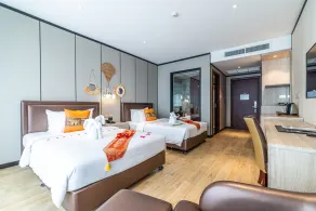 BJ Beachfront Hotel - Chambre