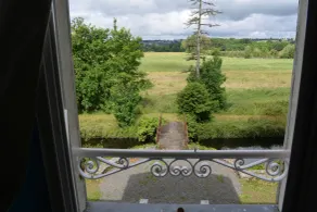 Le Chateau De La Tourlandry  - Ausblick vom Zimmer