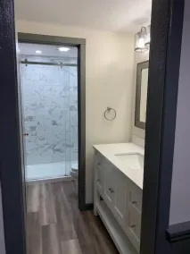 Ski in/out Spruce Glen Townhomes on Great Eastern Trail - Badezimmer