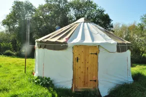 Worcester Glamping - Overnatningsstedets område