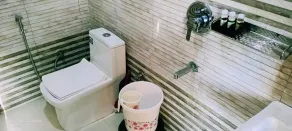 Bamboo Junction Resort - Kanatal, Valley & Mountain View - Bathroom
