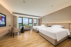 Jiangmen Poltton Executive Hotel (Wuyi Overseas Chinese Plaza Wanda） - Vista dalla camera