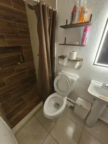 Depto Arrecifes 2 min a Playa Miramar  - Bagno