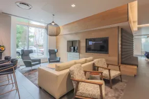 Bluebird Suites near MIT - Sittområde i lobbyn