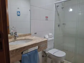 Ônix Inn Hotel Cravinhos - Salle de bain