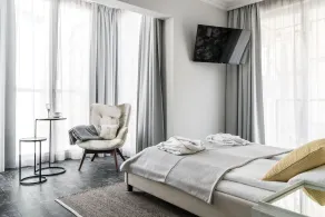 Monte Carlo Luxury Suites with Parking by Lion Apartments Sopot - Værelse