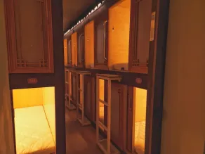 82 Capsule Hotel - Vista dalla camera